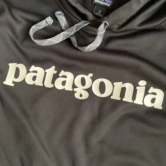 Patagonia Mens Hooded Sweatshirt Black S - Picture 6 of 7